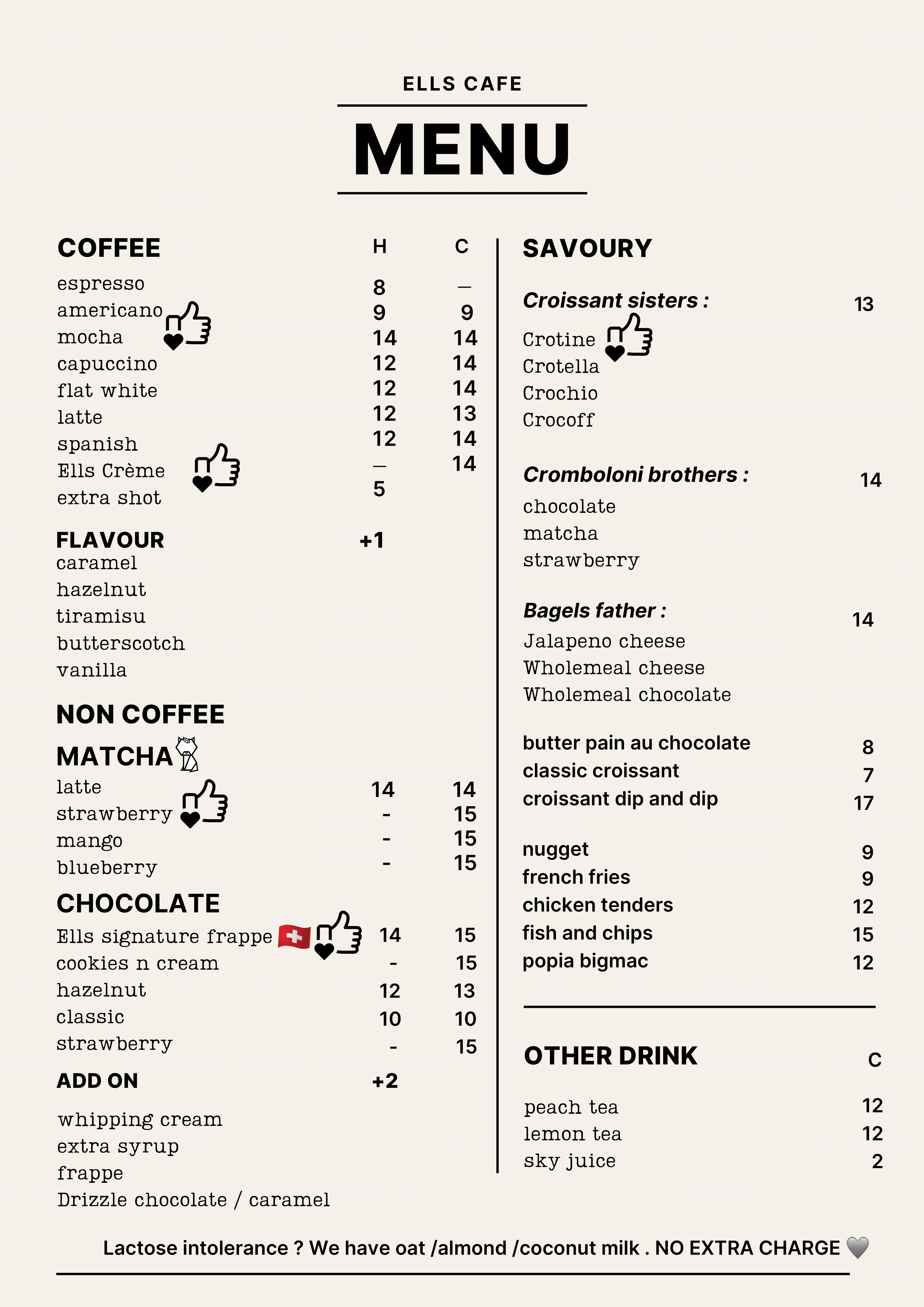 Category Menu
