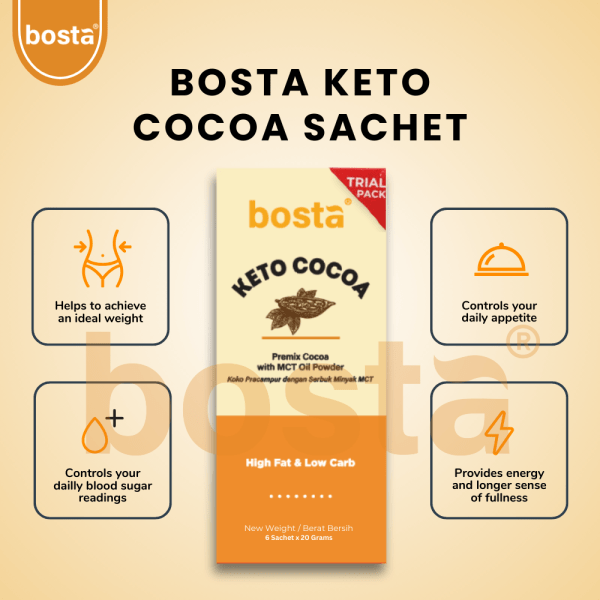 Bosta Keto Cocoa Sachet Benefits