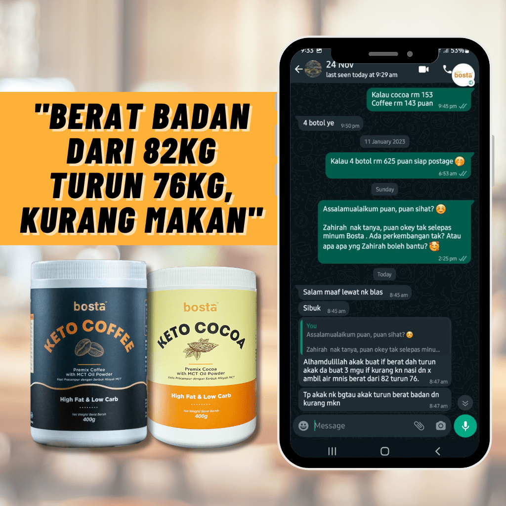 Minuman Bosta - Testimoni Chat 5