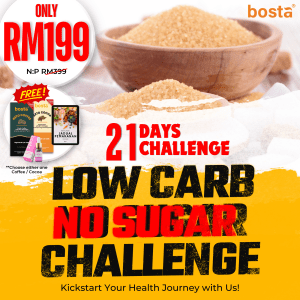 Low Carb No Sugar - Harga Promosi Poster