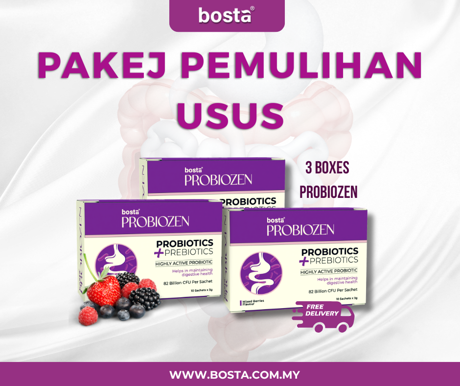 Pakej Pemulihan Usus 3 Box